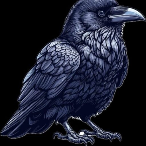 the blue raven